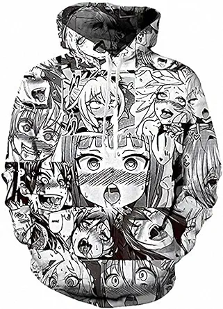 Ahegao Hoodie Fashion