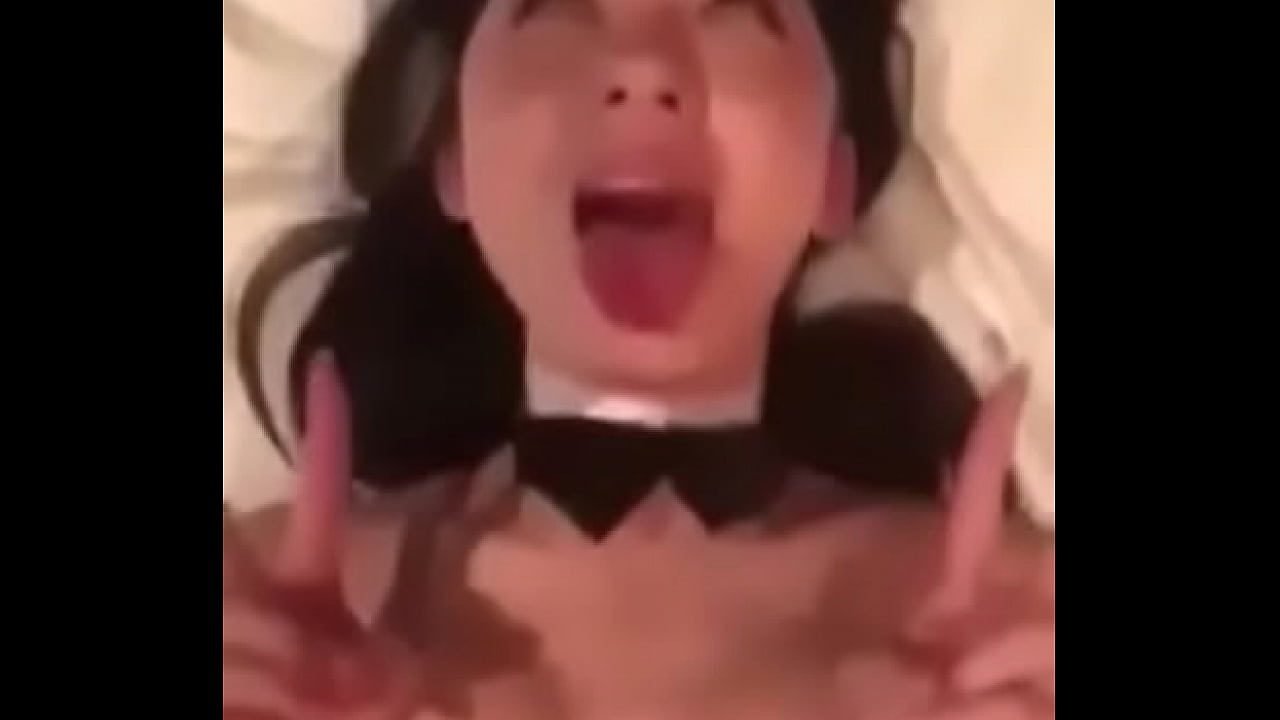 Cute Girl in Playboy Costume Fucked