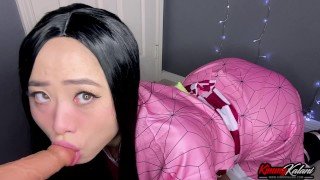 Nezuko Asmr Blowjob & Suck – Kimmy Kalani