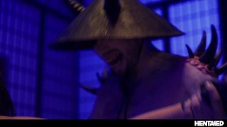 Real Life Hentai – Kitana’s Rough Ninja Fight